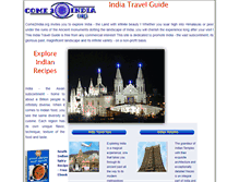 Tablet Screenshot of come2india.org